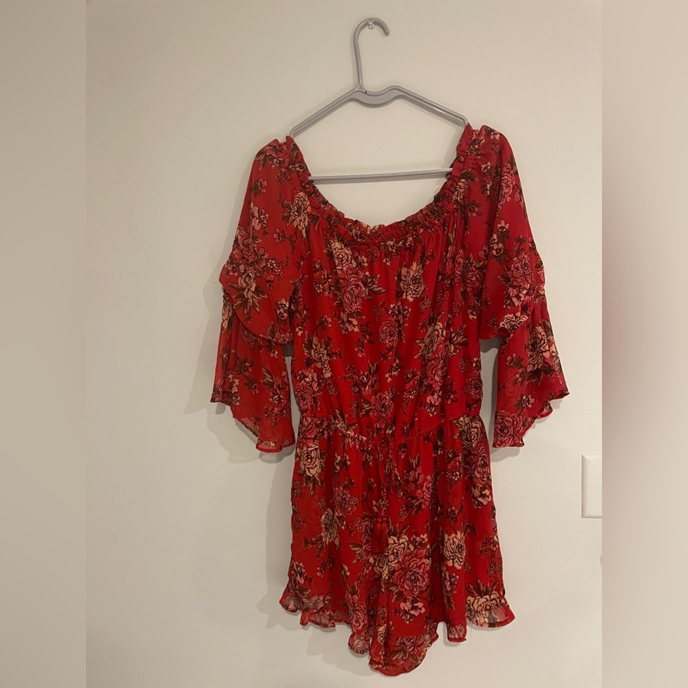 American eagle floral jumper